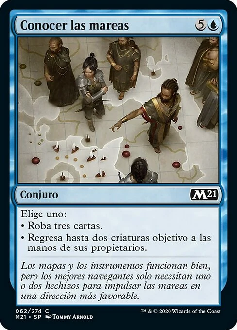 Conocer las mareas