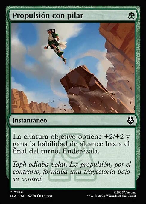 Propulsión con pilar