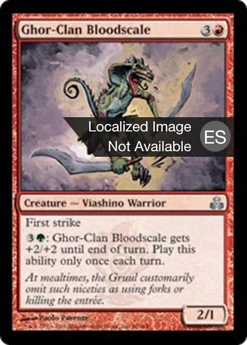 Escamasangrienta del clan Ghor