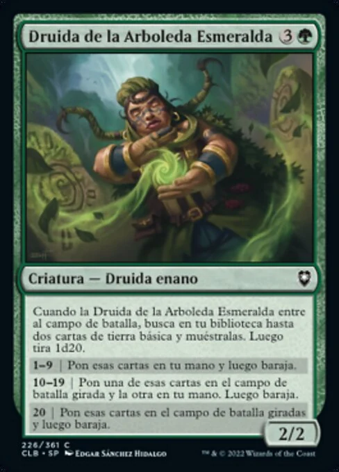 Druida de la Arboleda Esmeralda