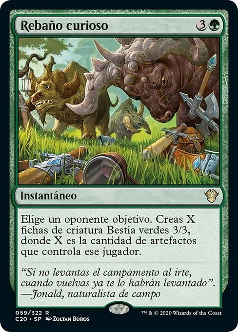 Rebaño curioso