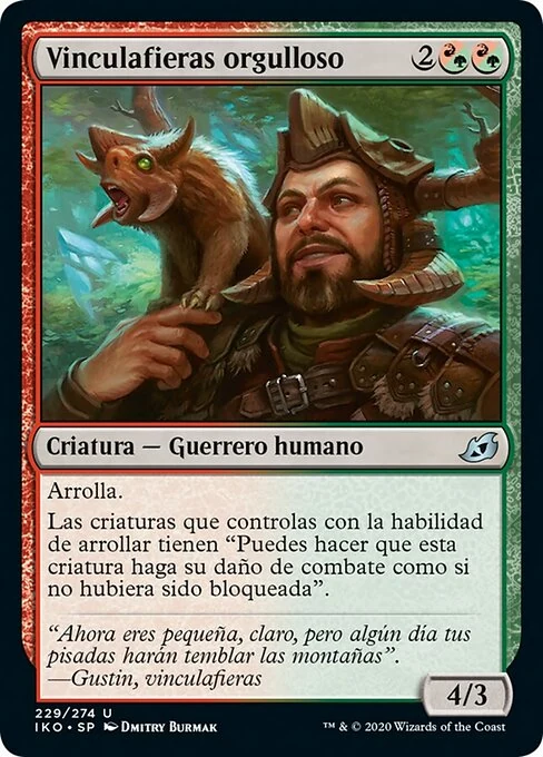 Vinculafieras orgulloso