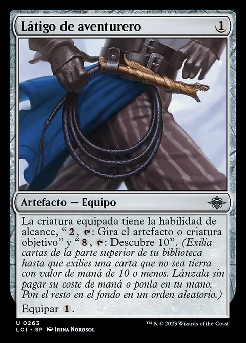 Látigo de aventurero