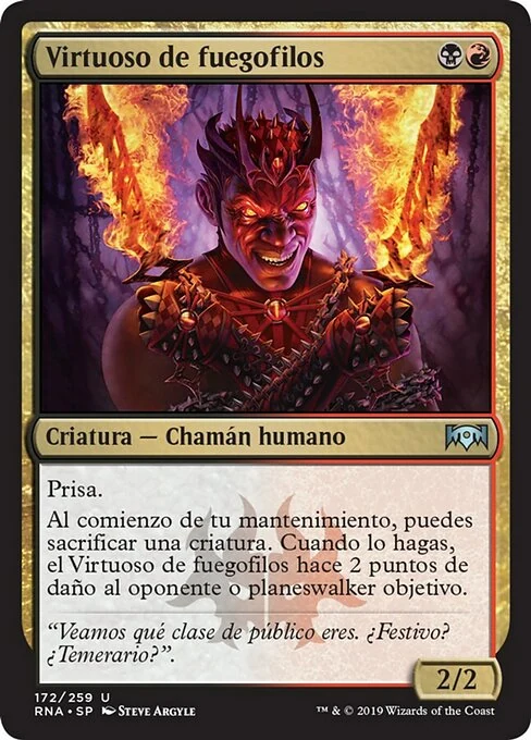 Virtuoso de fuegofilos