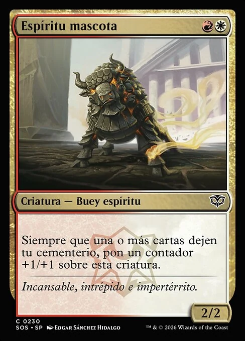 Espíritu mascota