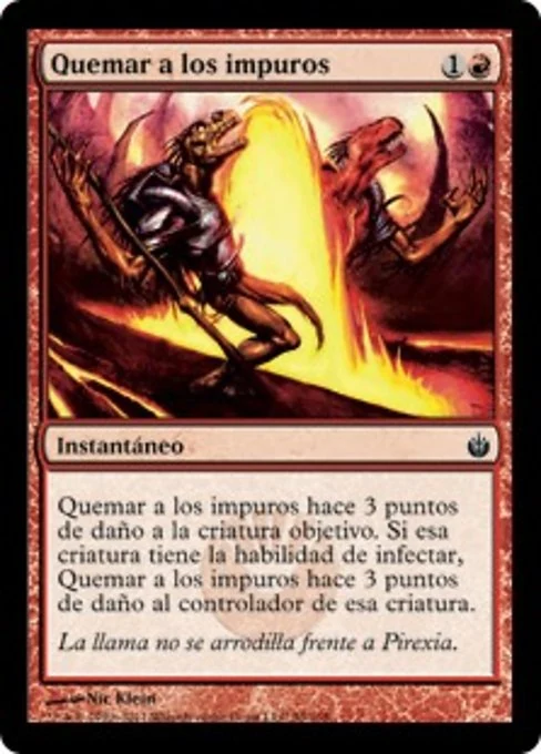Quemar a los impuros