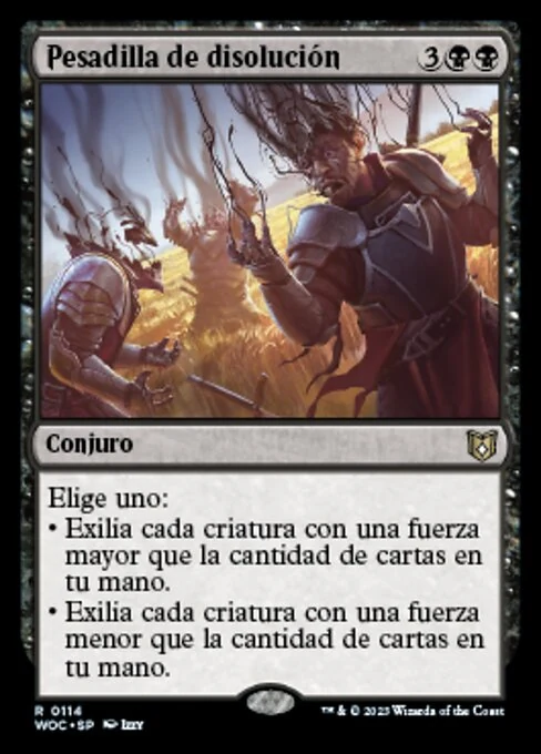 Pesadilla de disolución