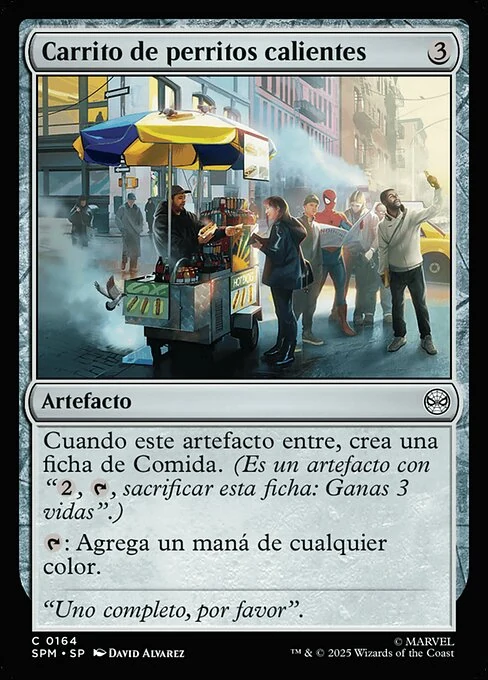 Carrito de perritos calientes