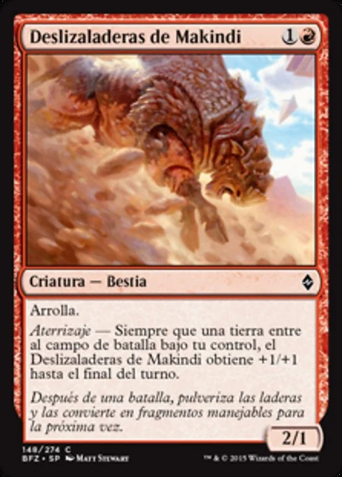 Deslizaladeras de Makindi
