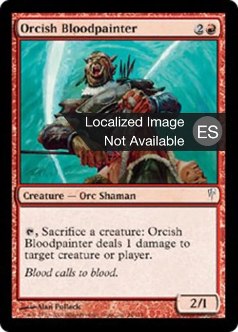 Pintasangre orco