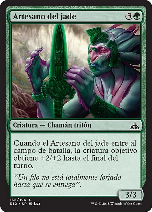 Artesano del jade
