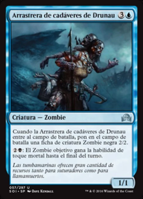 Arrastrera de cadáveres de Drunau