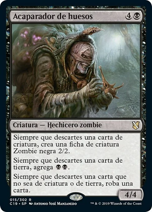 Acaparador de huesos