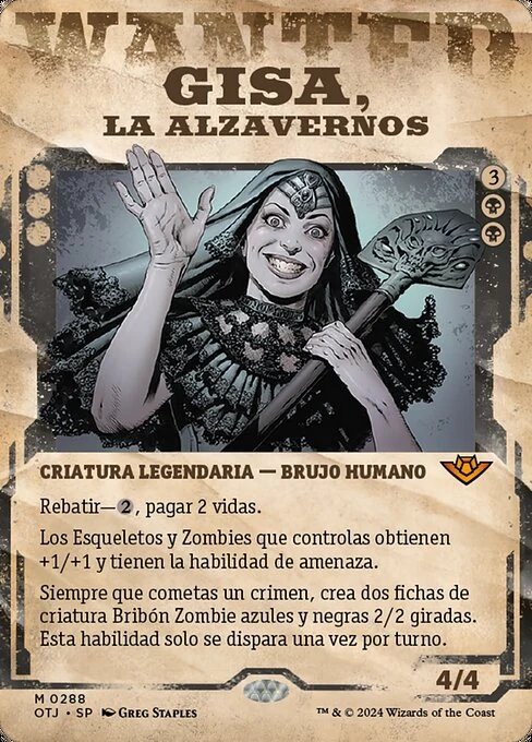 Gisa, la alzavernos