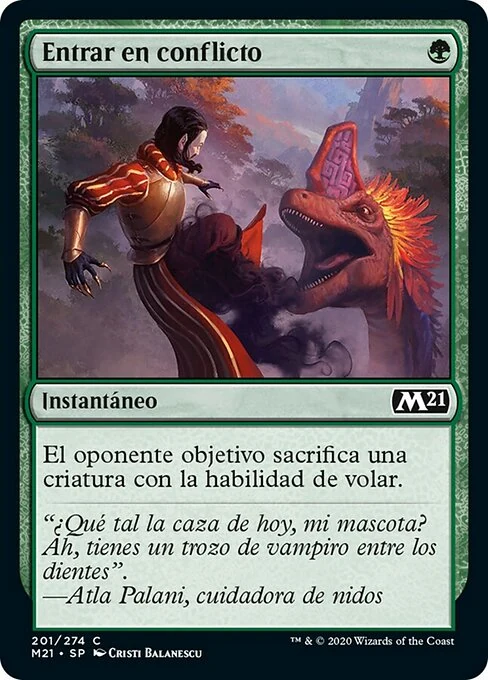 Entrar en conflicto