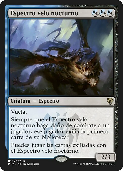 Espectro velo nocturno