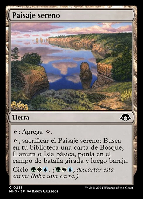 Paisaje sereno