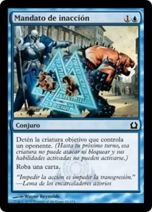 Mandato de inacción