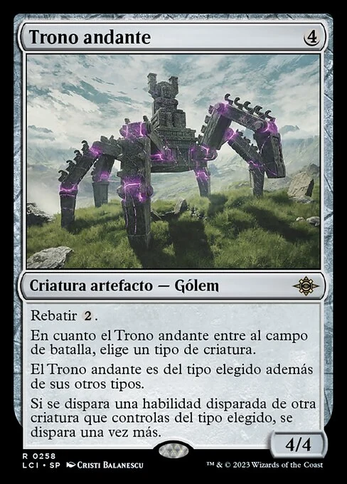 Trono andante