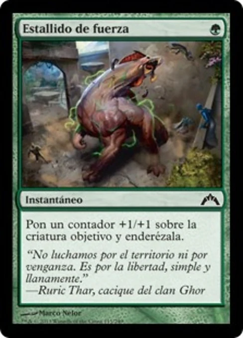 Estallido de fuerza