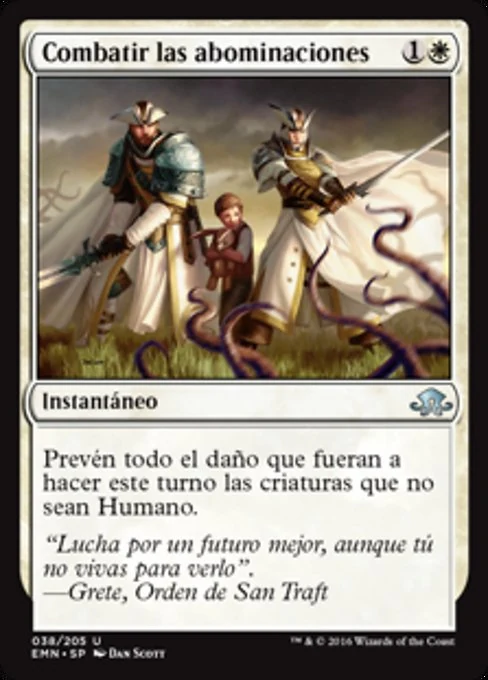 Combatir las abominaciones