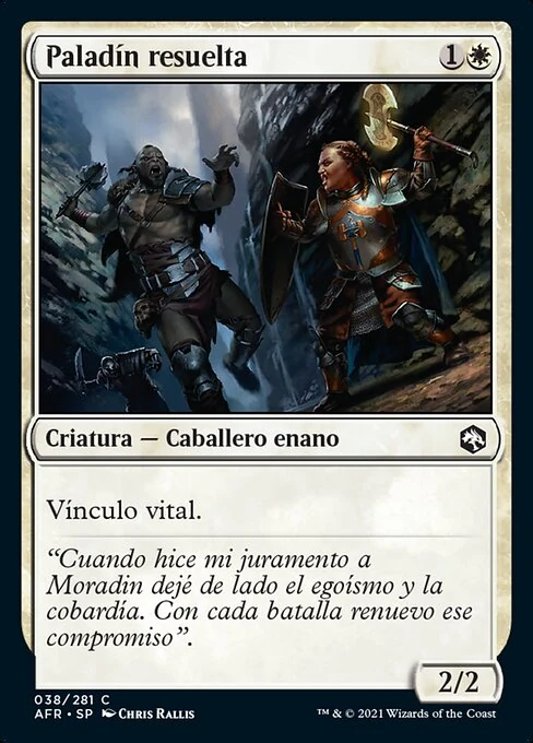 Paladín resuelta