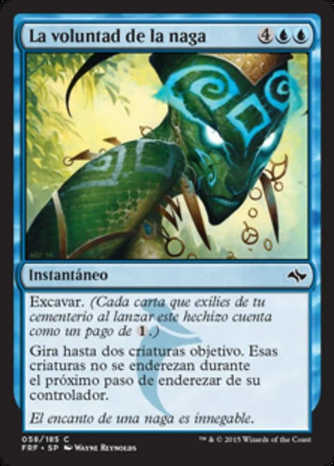 La voluntad de la naga