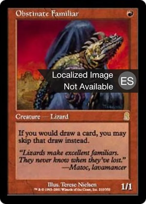Familiar obstinado