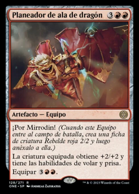 Planeador de ala de dragón