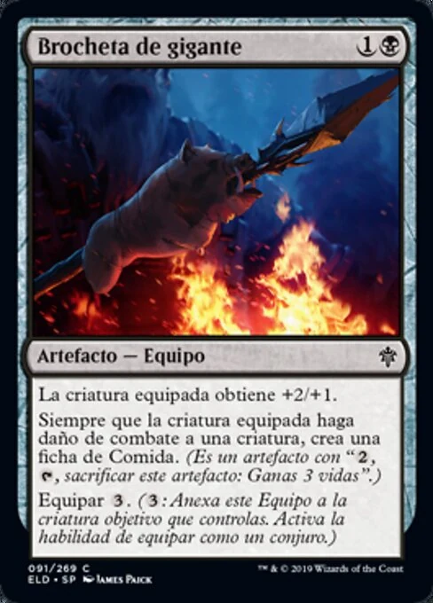 Brocheta de gigante