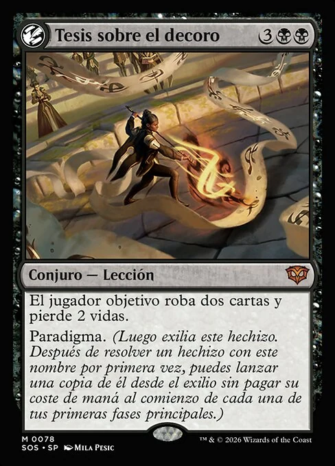 Tesis sobre el decoro