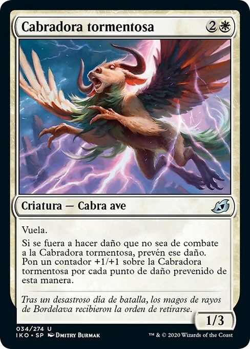 Cabradora tormentosa