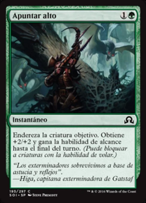 Apuntar alto
