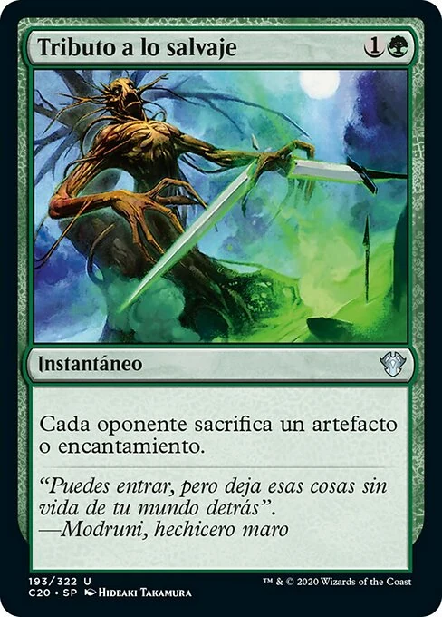 Tributo a lo salvaje