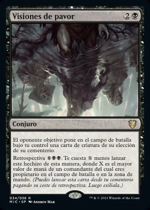 Visiones de pavor