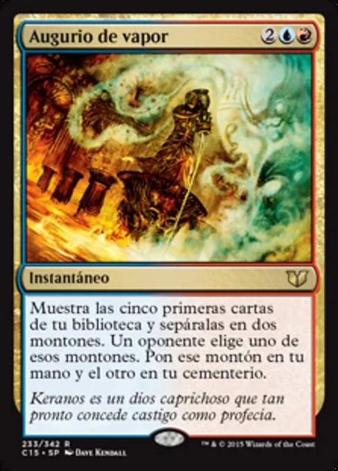 Augurio de vapor