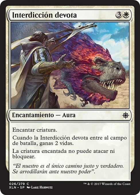 Interdicción devota