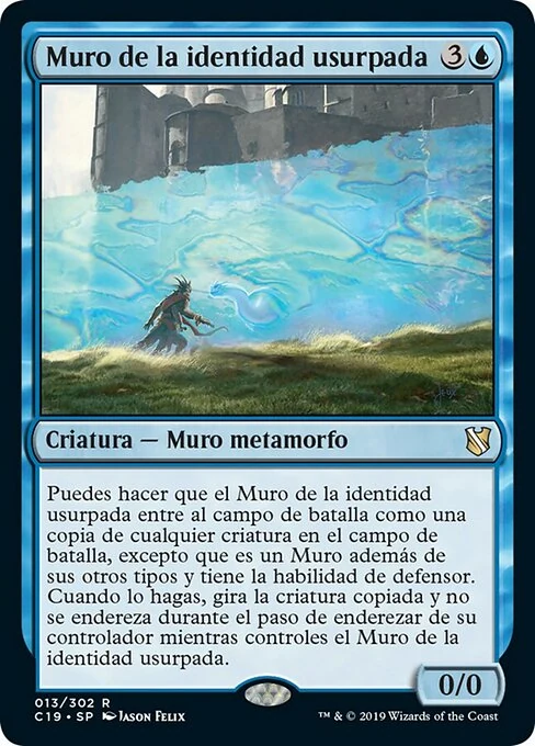 Muro de la identidad usurpada