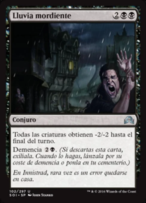 Lluvia mordiente