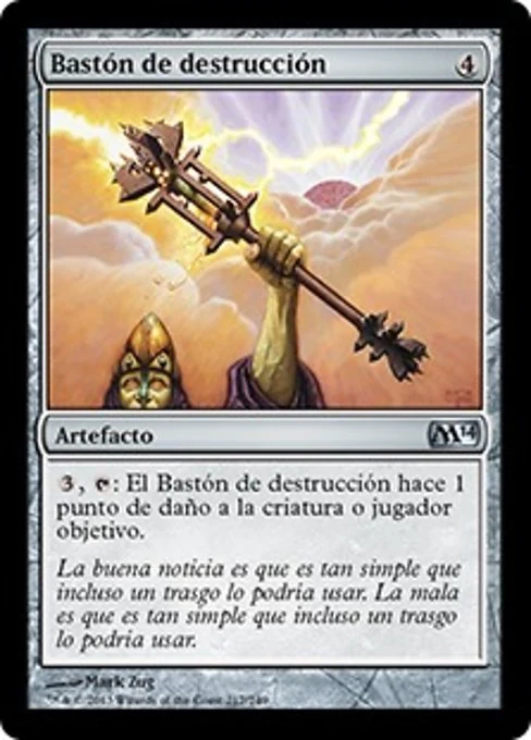 Bastón de destrucción
