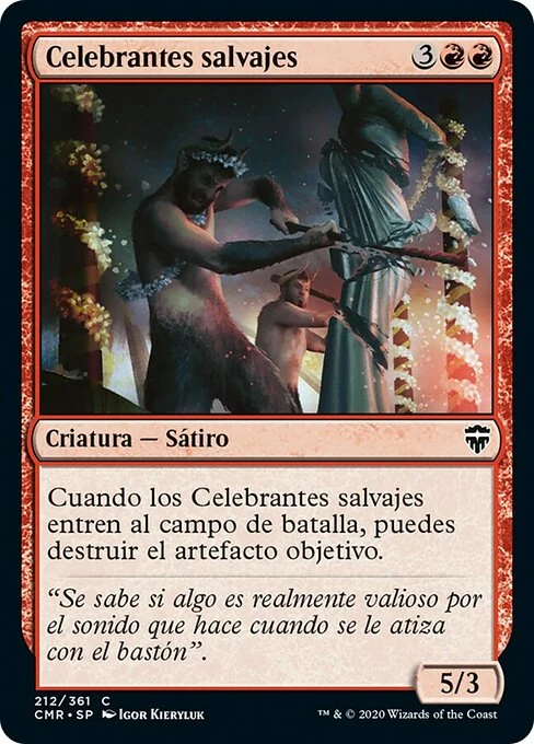 Celebrantes salvajes