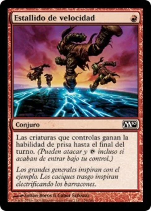 Estallido de velocidad