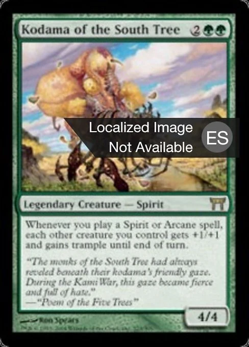 Kodama del árbol del sur