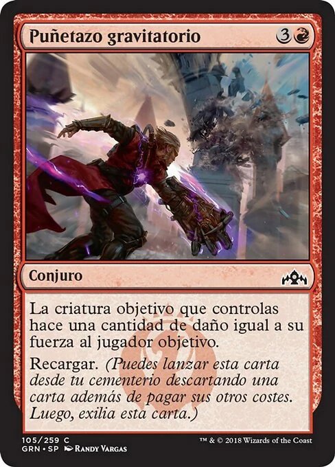 Puñetazo gravitatorio