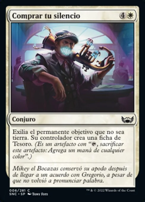 Comprar tu silencio