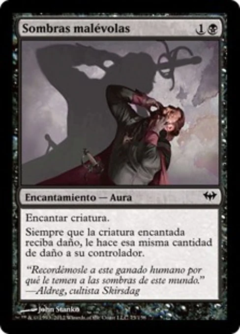 Sombras malévolas