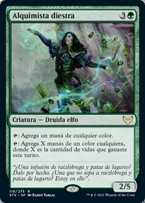 Alquimista diestra