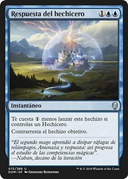 Respuesta del hechicero