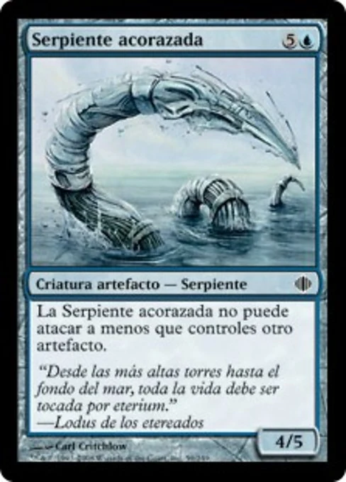 Serpiente acorazada