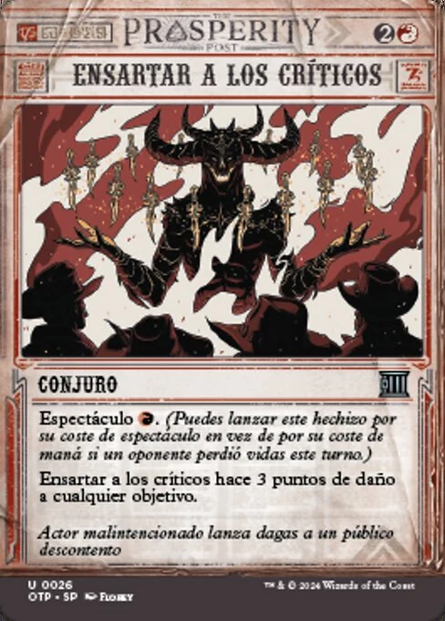Ensartar a los críticos